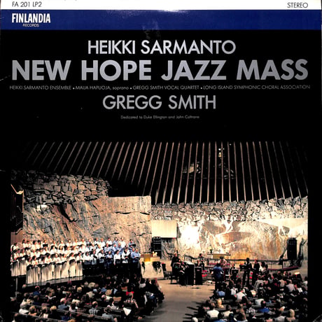 グレッグ・スミス / Heikki Sarmanto:New Hope Jazz Mass [※輸入盤,生産国:Finland,品番:FA 201 LP2,2枚組］(LPレコード)