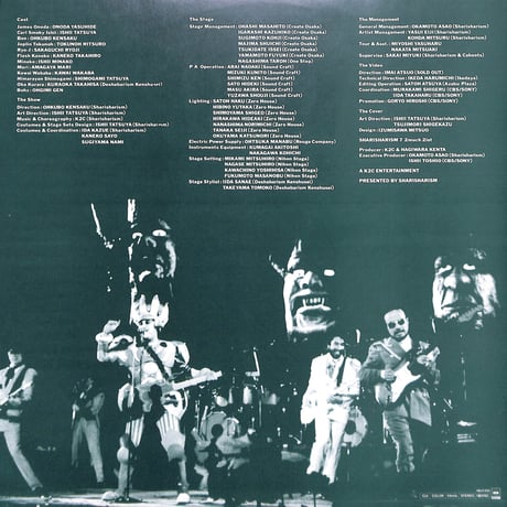 米米CLUB / 米米CLUB大全集 Vol.8 2 Much 2ist SHARISHARISM 7 [発売年:1989年][※品番:48LH 250](Laser Disc)
