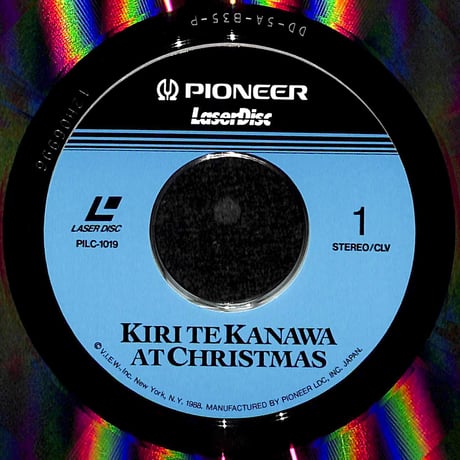 キリ・テ・カナワ / クリスマスの夕べ [発売年:1990年][※品番:PILC-1019](Laser Disc)