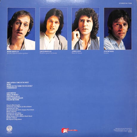 ダイアー・ストレイツ / コミュニケ [※国内盤,品番:RJ-7588］(LPレコード)