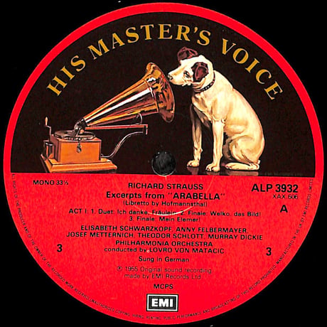 シュヴァルツコップ / Sings Richard Strauss [※輸入盤,生産国:UK,品番:RLS 751,2枚組］(LPレコード)