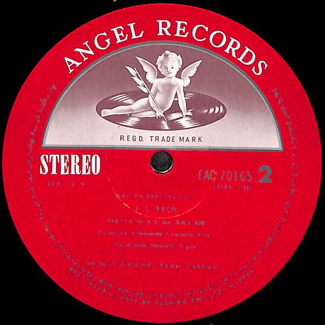 ヘルムート・ヴァルハ / J.S.バッハ:パルティータ(第2集) [※国内盤,品番:EAC-70165］(LPレコード)