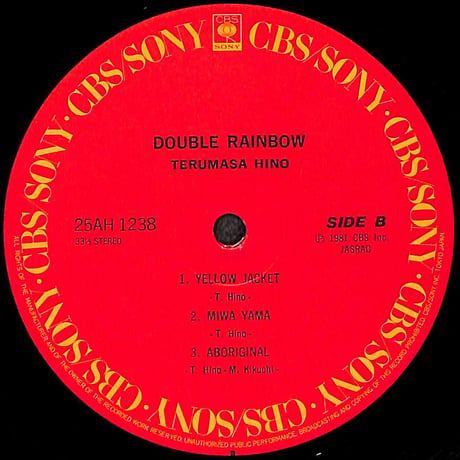 日野皓正 / ダブル･レインボー [※国内盤,品番:25AH1238］(LPレコード)