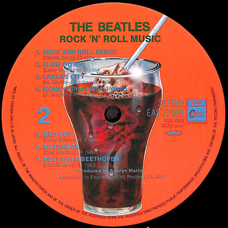 ザ・ビートルズ / ロックン・ロール・ミュージック [※国内盤,品番:EAS-77009・10,2枚組］[ポスター付き](LPレコード)