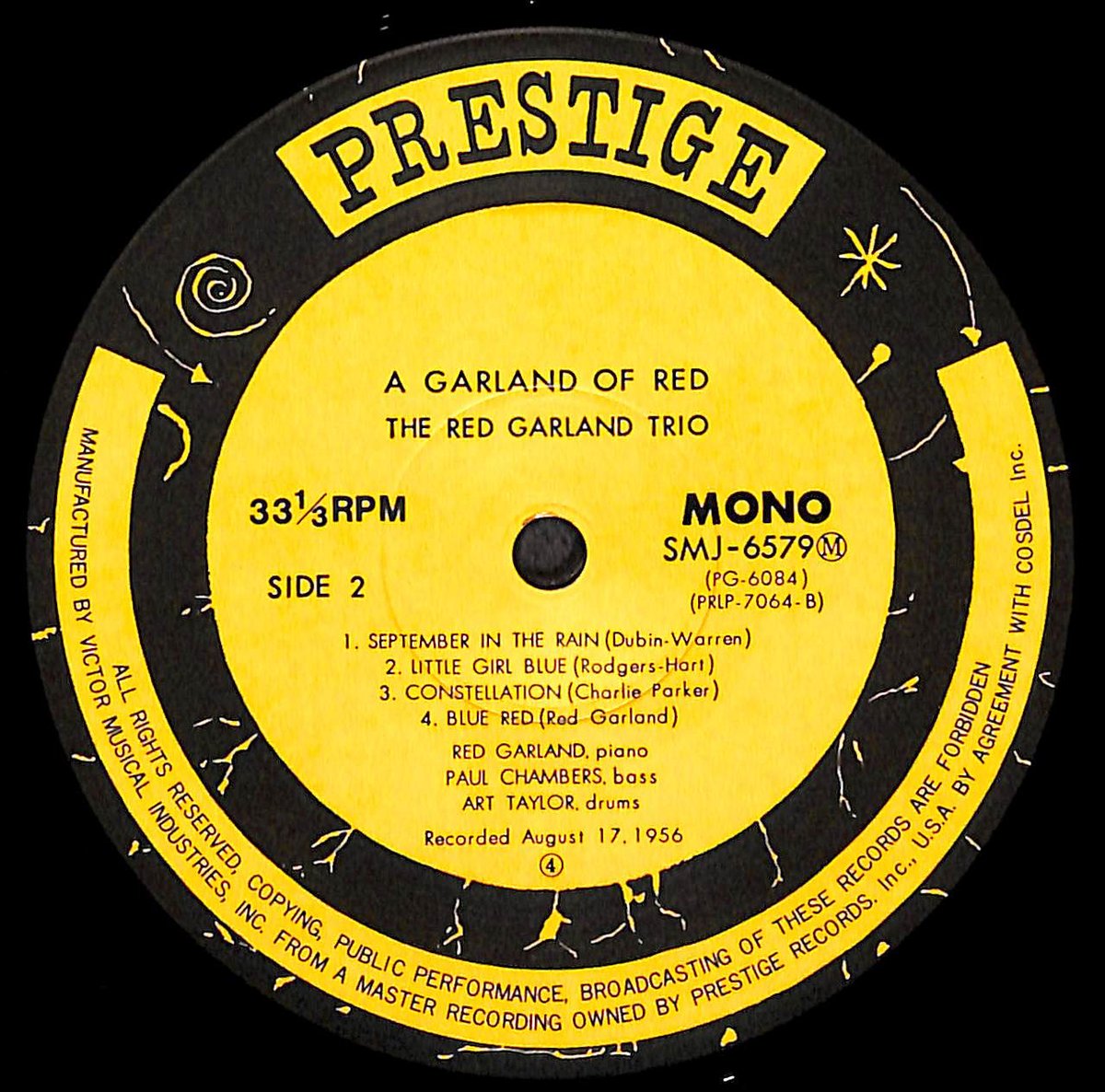 レッド・ガーランド / ア・ガーランド・オブ・レッド [※国内盤,品番