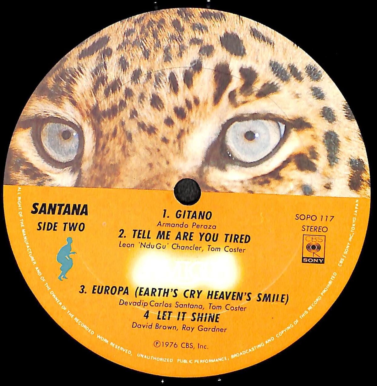 サンタナページ C Books | 117］(LPレコード) アミーゴ［※国内盤,品番:SOPO / サンタナ ウェア