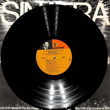 フランク・シナトラ Frank Sinatra / The Main Event（LPレコード）