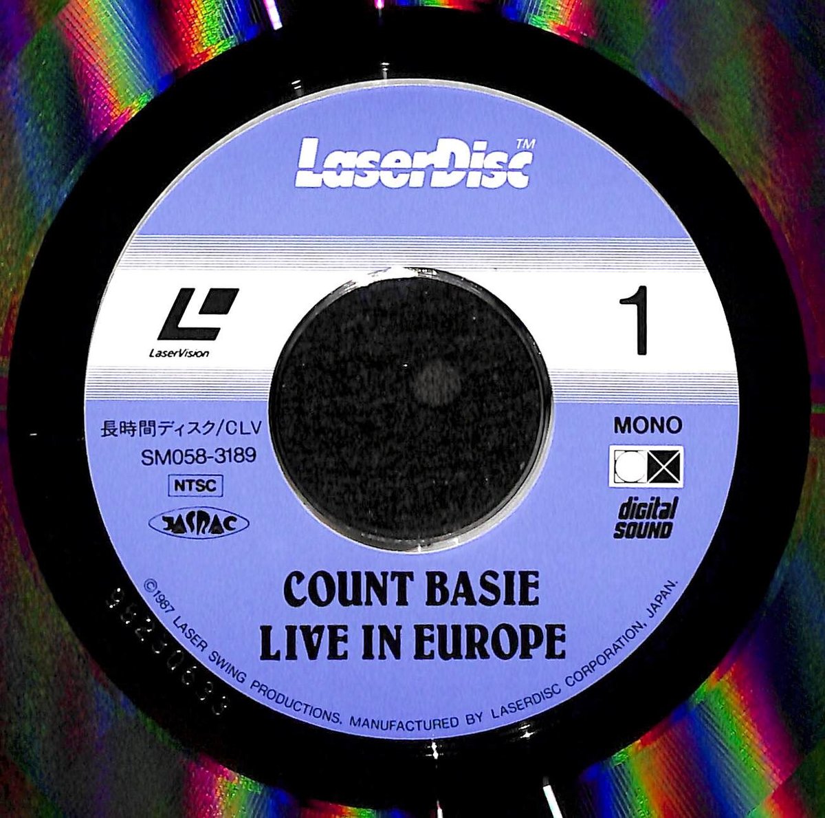 カウント・ベイシー / Live In Europe [発売年:1987年][※品番:SM058
