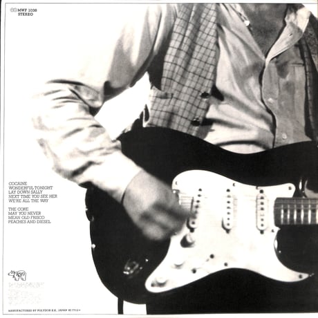 エリック・クラプトン / スローハンド [※国内盤,品番:MWF 1038］ (LPレコード)