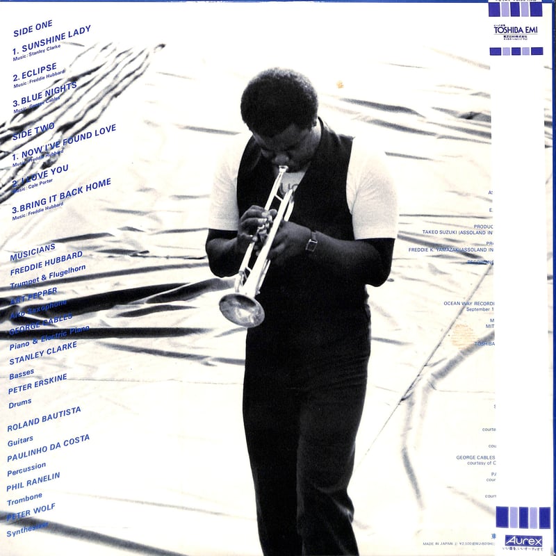 フレディ・ハバード / ミストラル [※国内盤,品番:EWJ-80194］(LP