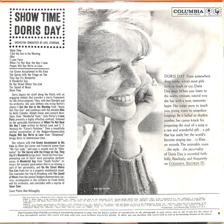 ドリス・デイ / Show Time [※輸入盤,生産国:US,品番:CL 1470］(LPレコード)