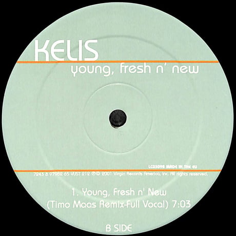 ケリス / Young, Fresh N' New [※輸入盤,生産国:Europe,品番:VUST 212］(LPレコード)