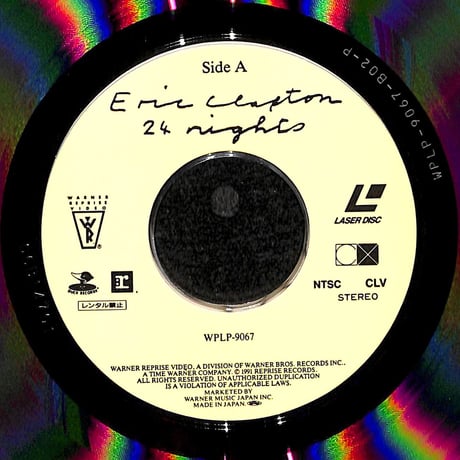 エリック・クラプトン / 24ナイツ [発売年:1991年][※品番:WPLP-9067](Laser Disc)