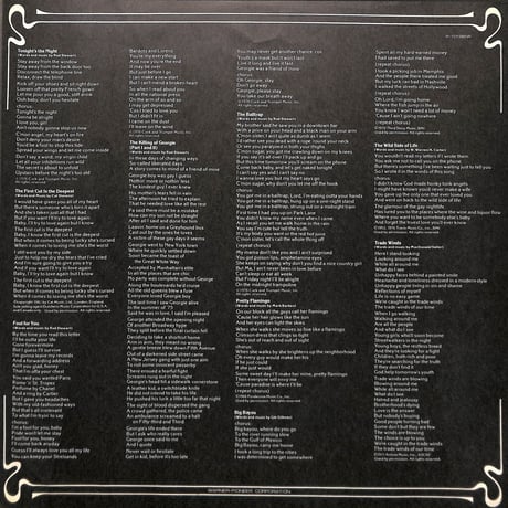 ロッド・スチュワート / ナイト・オン・ザ・タウン [※国内盤,品番:P-10188W］(LPレコード)