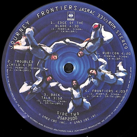 ジャーニー / フロンティアーズ [※国内盤,品番:25AP-2500］(LPレコード)