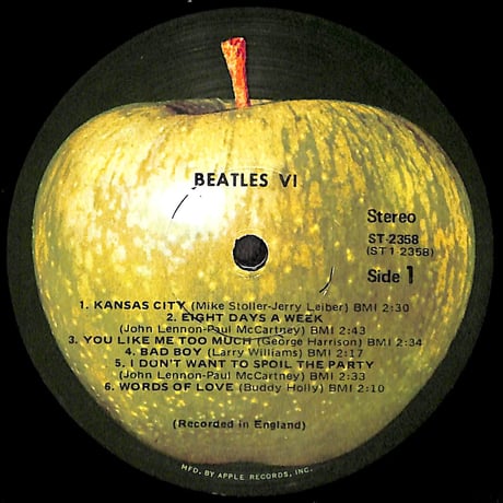ビートルズ / Beatles VI [※輸入盤,生産国:US,品番:ST 2358］(LPレコード)