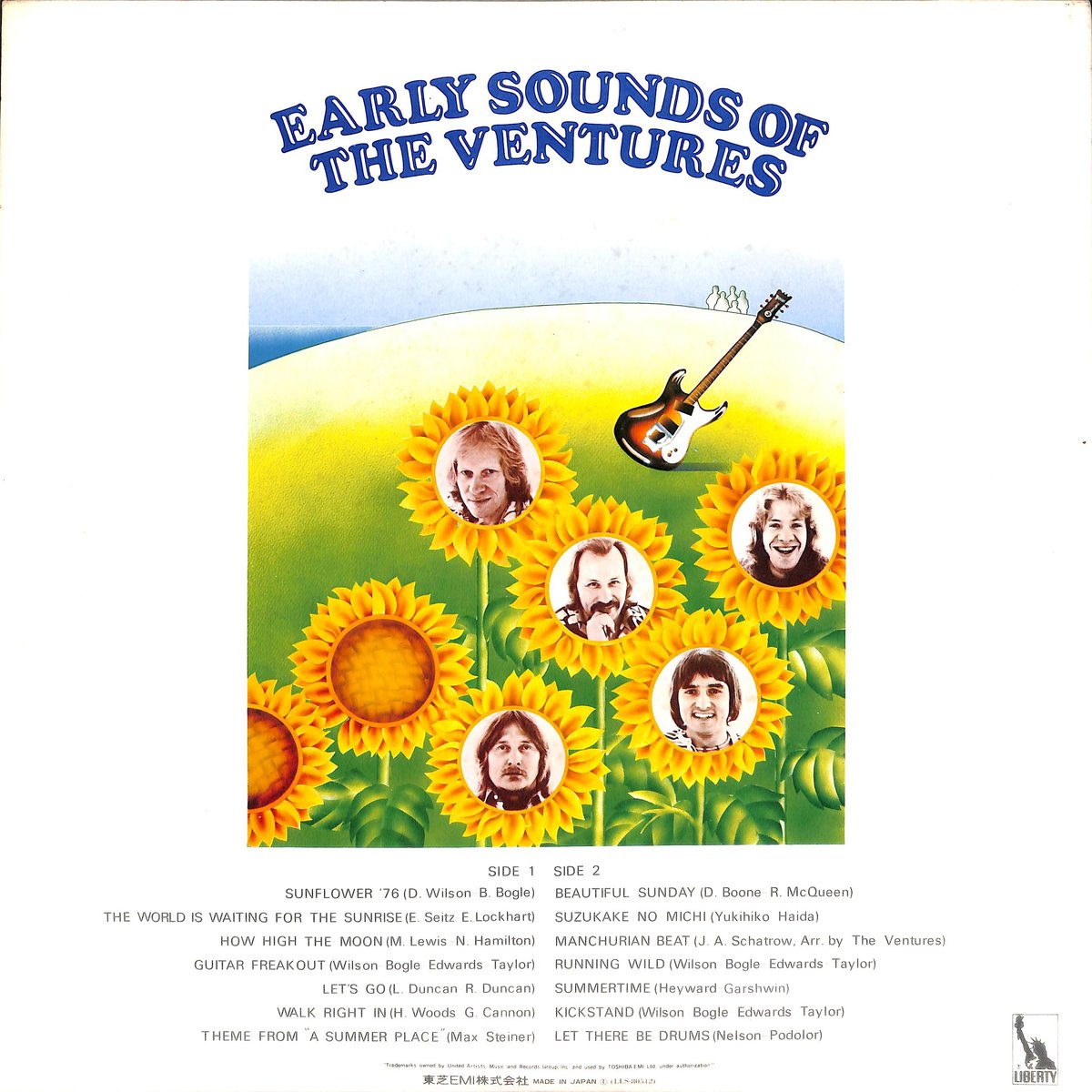 ザ・ベンチャーズ / サンフラワー'76 [※国内盤,品番:LLS-80512］(LP