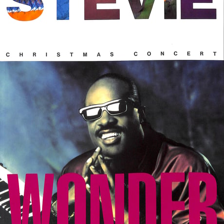 スティーヴィー・ワンダー / Stevie Wonder Christmas Concert 1990[※当時の半券チケット付き](コンサートパンフレット)