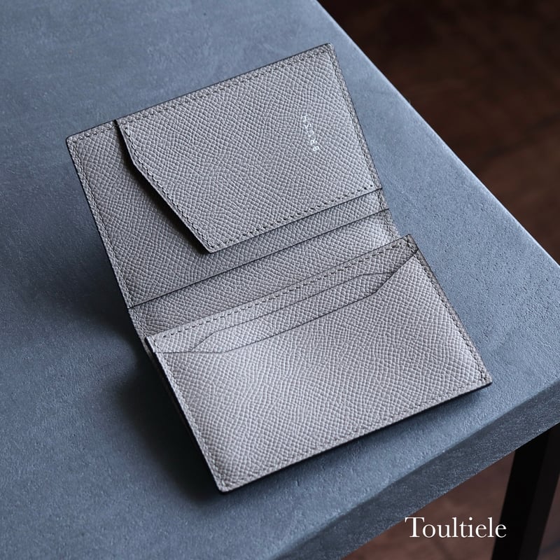 青胴カエルの名刺入れ 名刺入れ / ダービー【Saya】 | BRUSH Leather Products