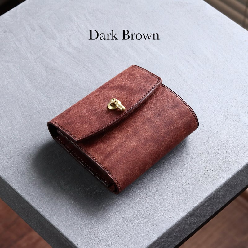 brush ミニウォレット　ricco 本革　マルゴー ミニウォレット / マルゴー【Ricco mini】 | BRUSH Leather Prod