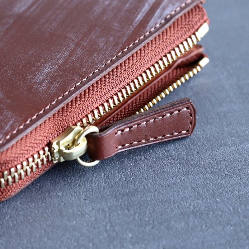 L字ファスナーウォレット/ブライドル【Corvus】 | BRUSH Leather