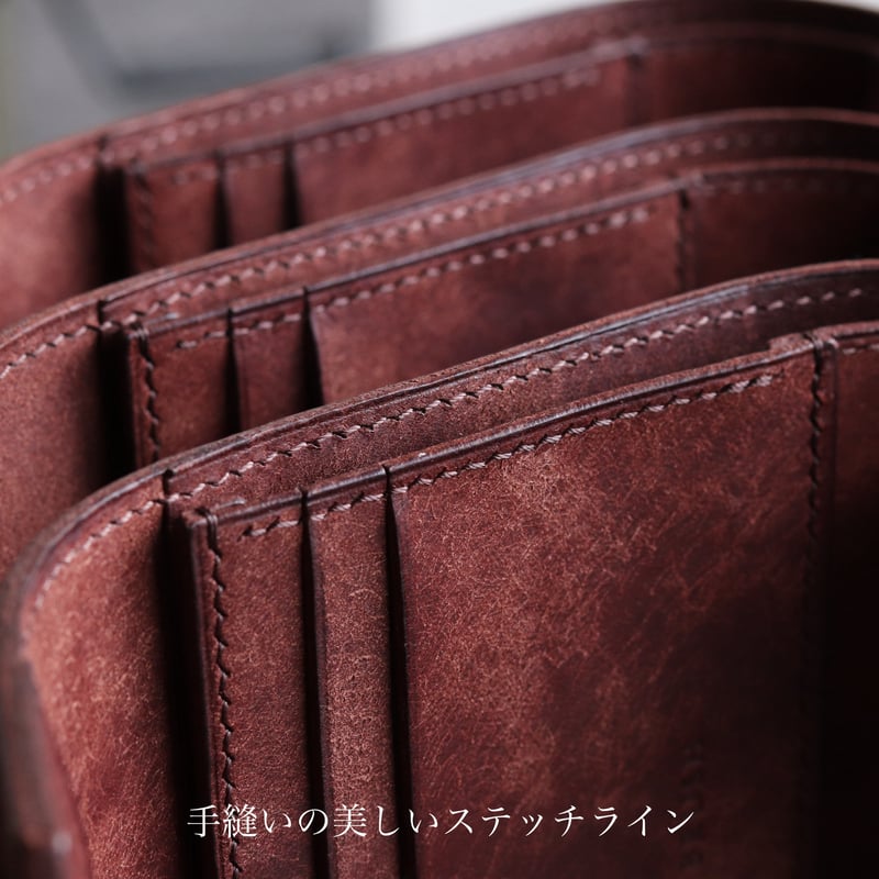 brush ミニウォレット　ricco 本革　マルゴー ミニウォレット / マルゴー【Ricco mini】 | BRUSH Leather Prod