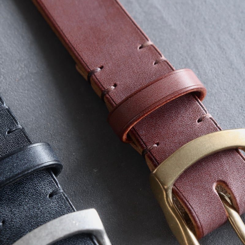 ブライドルベルト / ブラック | BRUSH Leather Products ブライドルベルト / ブラック | BRUSH Leather Products