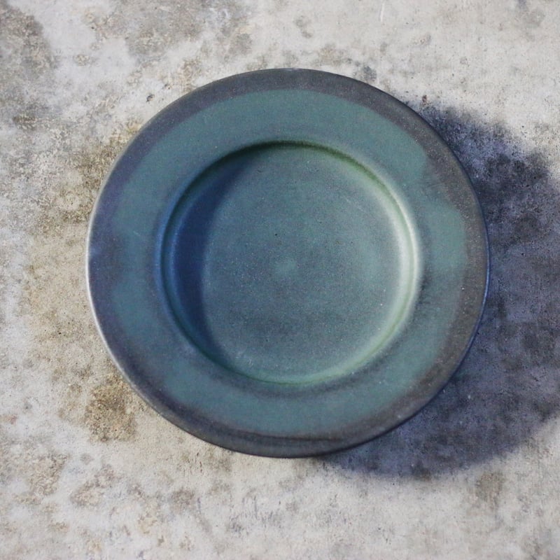 31 コバルト釉リムデザート皿 ／平野日奈子 | furacoco