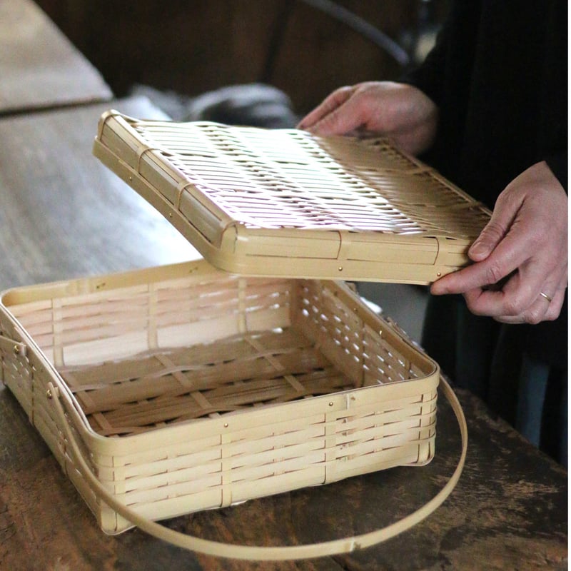 福田真理子さんの蓋付きかご CATEGORY 福田真理子 | M a t o ,,t o o l s