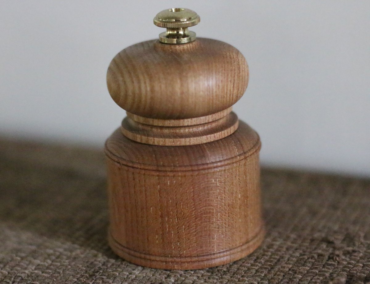 【匿名配送】木工ヤマニ　ペッパーミル　ツボ　4吋　新品・未使用 1 ペッパーミル キボシ2吋 ／木工ヤマニ | furacoco