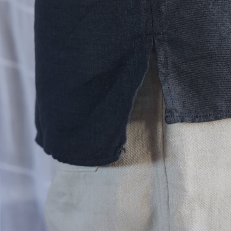 SH-91大麻シャツ 墨黒 ／ MITTAN | furacoco