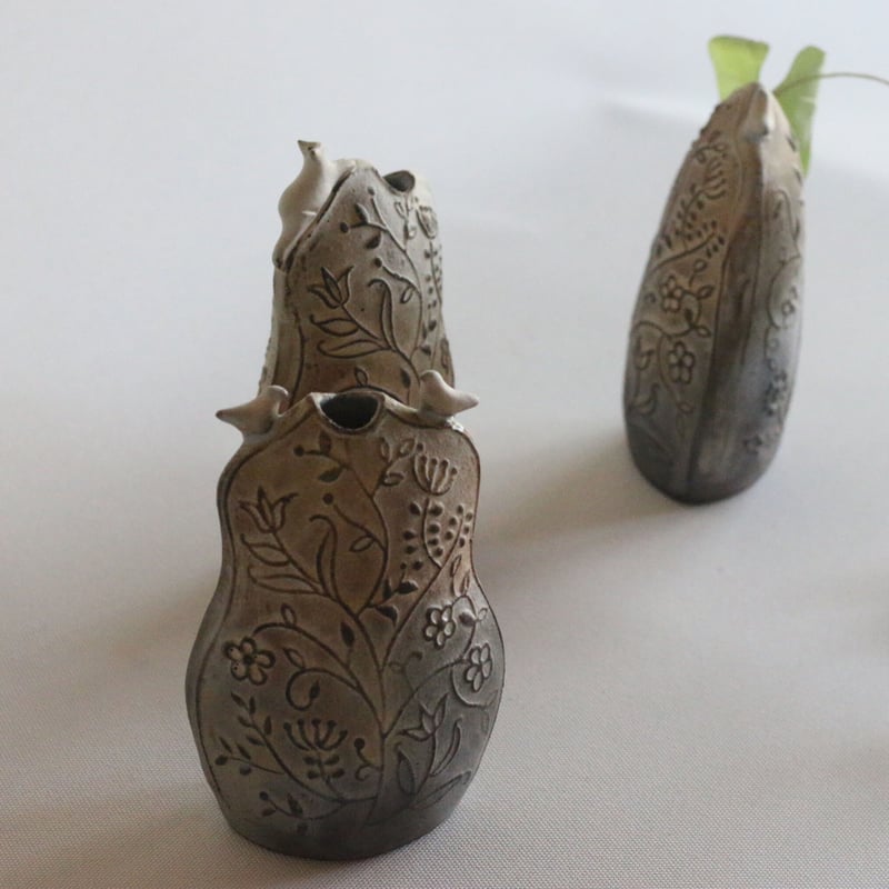 【秋の庭のなかで】人間国宝ホメンコのペトリキウカ・プレート 40cm 秋の庭のなかで】ウクライナ人間国宝ホメンコのペトリキウカ・プレート