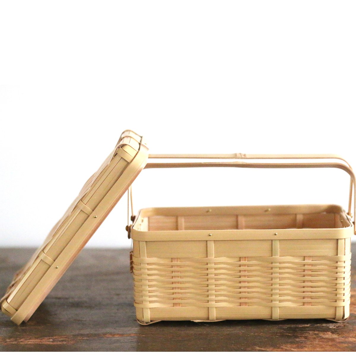 福田真理子さんの蓋付きかご 13 道具箱 ／ 福田真理子 | furacoco