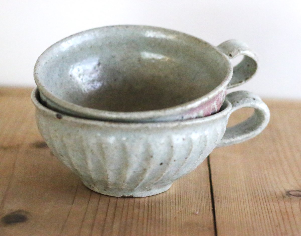 及川静香 8 粉引スープマグ ／及川静香 | furacoco