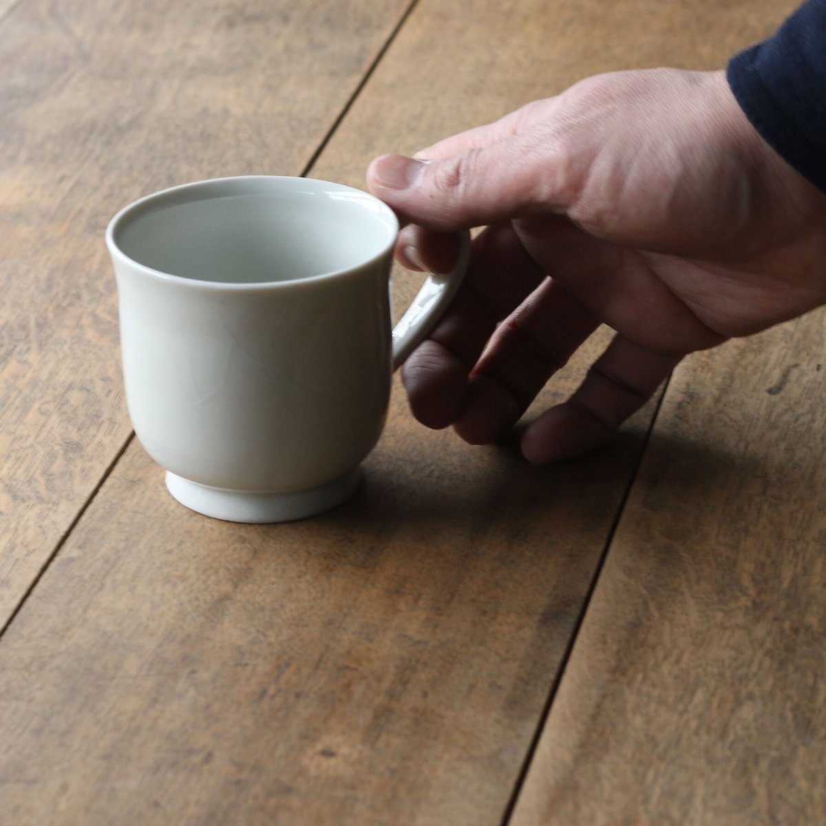 白磁マグカップ ／三浦ナオコ | furacoco