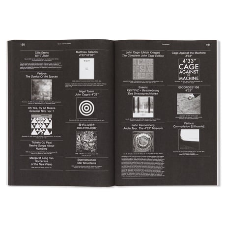 Inke Arns, Dieter / Daniels Sounds Like Silence: John Cage - 4’33” – Silence Today