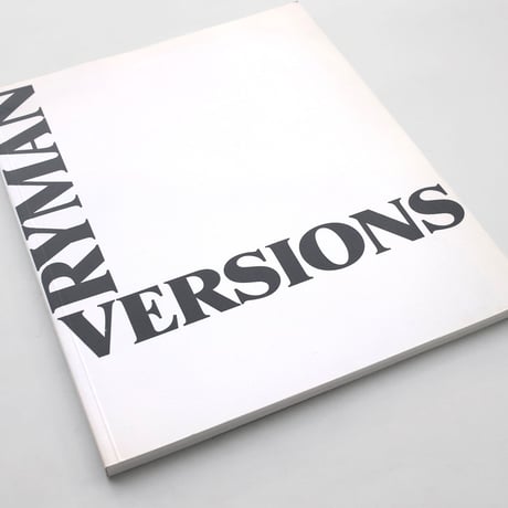Robert Ryman / versions