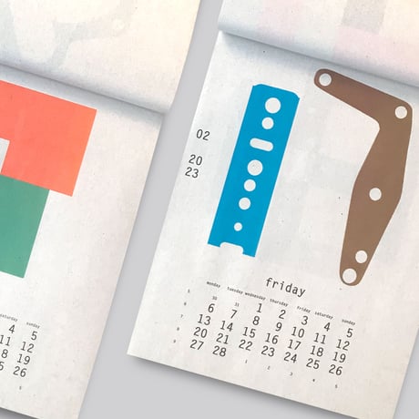 Karel Martens / Every Day Is a New Day Calendar 2023