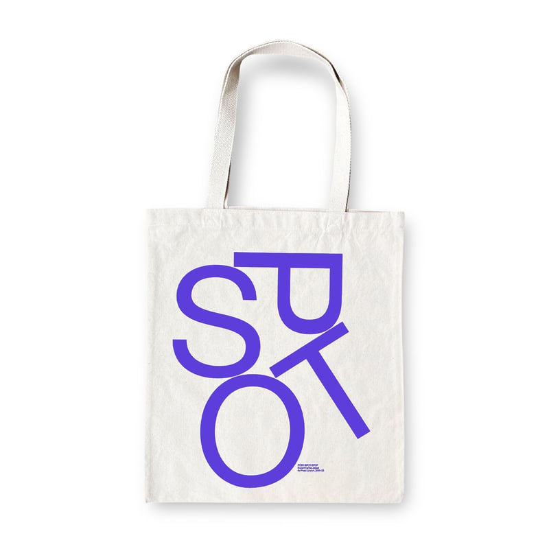 POST/SPOT/STOP] Tote Bag designed by Experimen