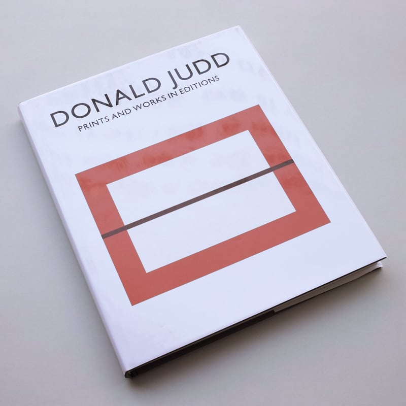 Donald Judd / Prints and Works in Editions | POST
