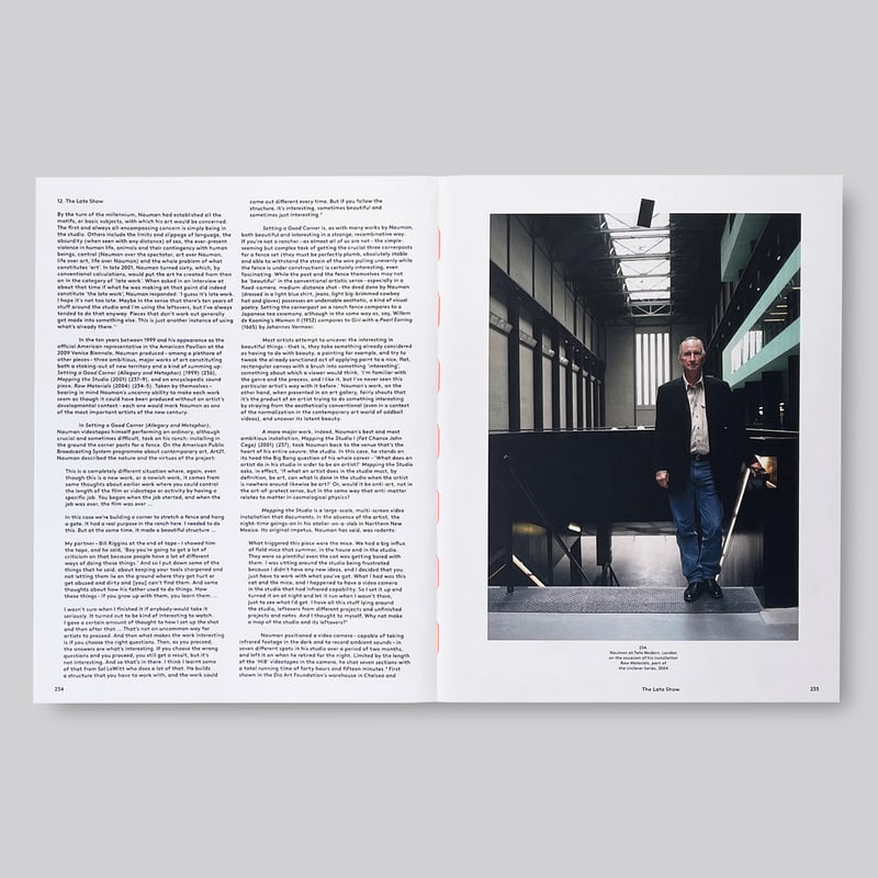 Bruce Nauman / The True Artist | POST