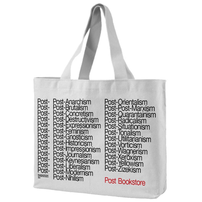Post-Post totebag designed by Experimental Jets