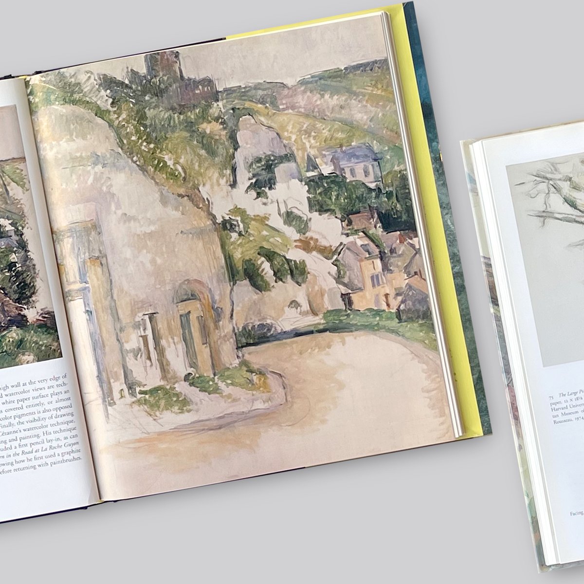 古書】Paul Cezanne / Cezanne's Watercolors Betwee