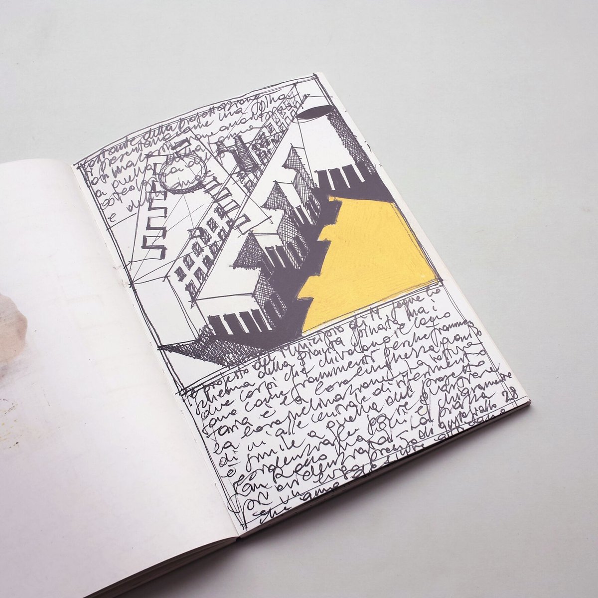 Aldo Rossi / Il libro azzurro – I miei progetti