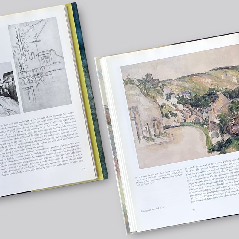Paul Cezanne、BETHSABEE、画集画、新品額装付 古書】Paul