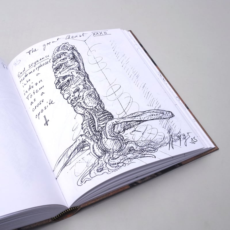 書画 H.R.Giger / 5 – Poltergeist II: Drawings 1983–1