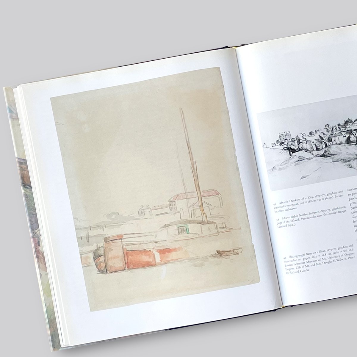 古書】Paul Cezanne / Cezanne's Watercolors Betwee