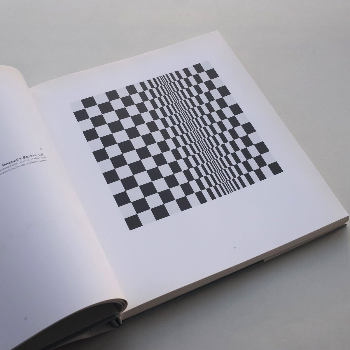 ブリジット・ライリー作品集「Bridget Riley」　オプアート　幾何学 ブリジット・ライリー【Bridget Riley】 - 京都にある、美術洋書