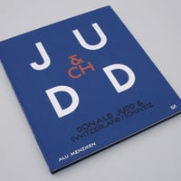 Donald Judd & Switzerland