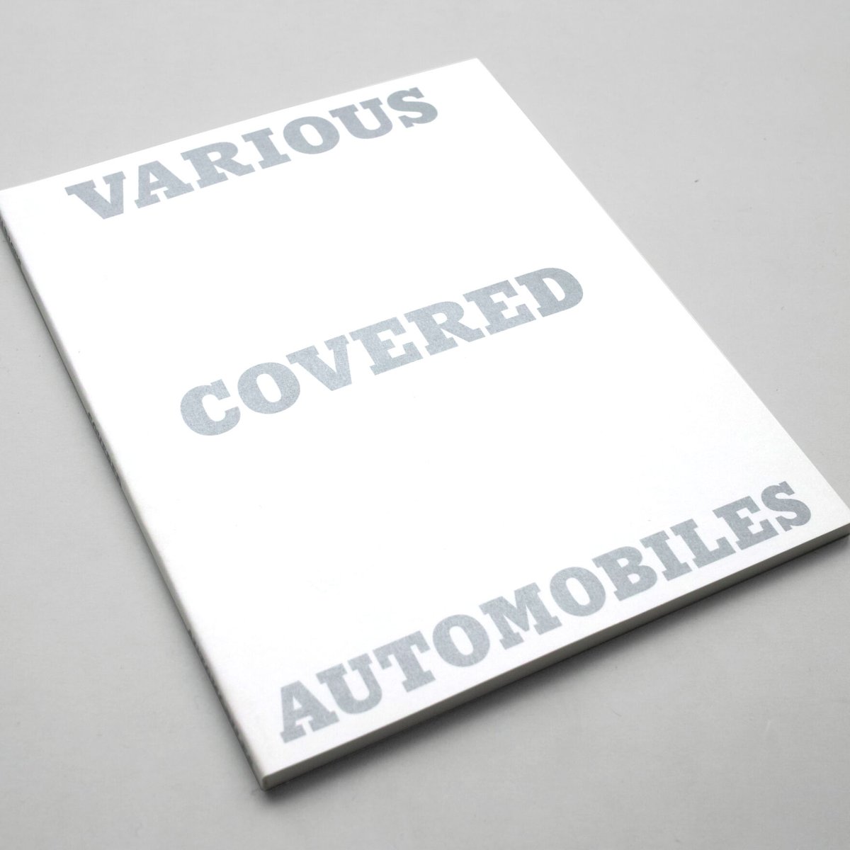 VARIOUS COVERED AUTOMOBILES ホンマタカシ 1stED Various Covered